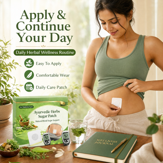 HerbPatch™ - Ayurvedic Herbs Sugar Patch