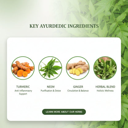 HerbPatch™ - Ayurvedic Herbs Sugar Patch