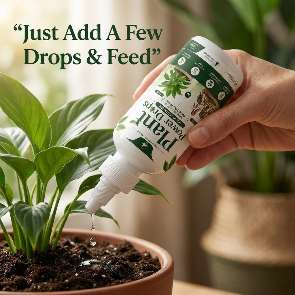 Plant Power Drops™ – Liquid Fertilizer For Plants