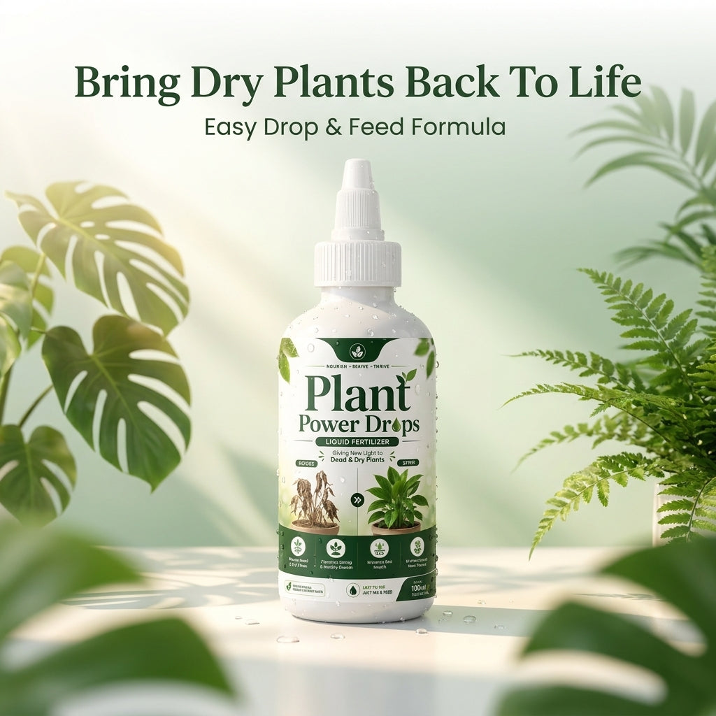 Plant Power Drops™ – Liquid Fertilizer For Plants