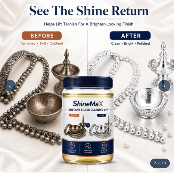 SHINEMAX™ INSTANT SILVER CLEANING DIP