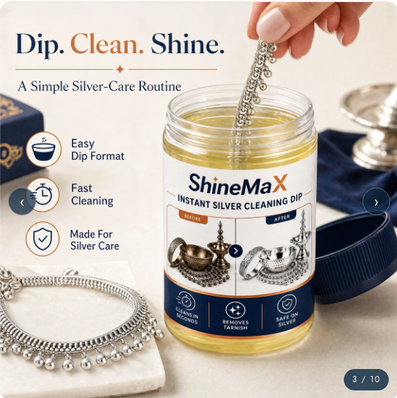 SHINEMAX™ INSTANT SILVER CLEANING DIP