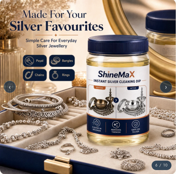 SHINEMAX™ INSTANT SILVER CLEANING DIP