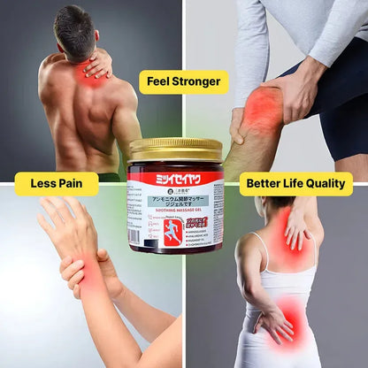 Japanese Massage Gel for Joint & Muscle Pain Relief - Buy 1 Get 1 FREE🔥